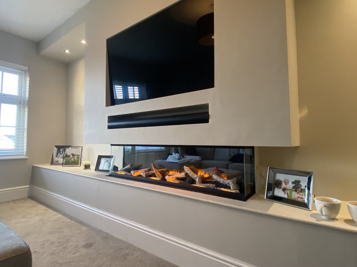 A bit of hump day motivation! 🔥

Another stunning media wall installation featuring one of our E1500 Electric Fires 😍

We now offer full installation services or supply only on a range of fires, including the complete Evonic Fires range!