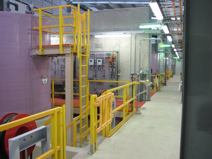 FRPEngineering's tweet image. Tank access in chemical storage facilities