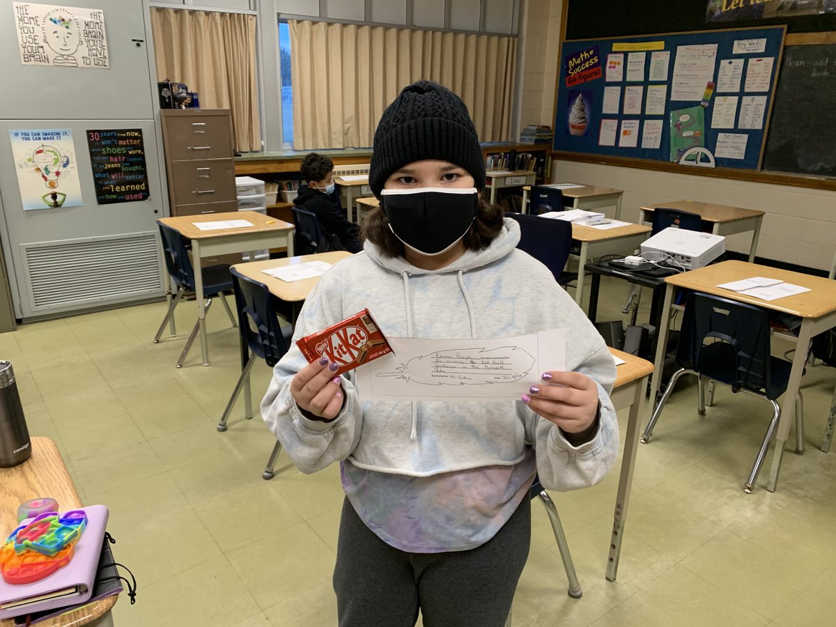Congratulations to Emma in Ms. Lockley's class for winning the 1st build challenge in the Minecraft Club. Emma successfully recreated our school Ford City in Minecraft! Great job, Emma!@CityFalcons <a href="/gecdsbpro/">GECDSB PR</a>