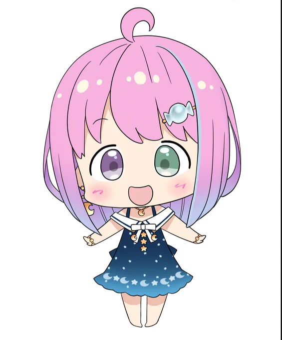でふぉるめルーナたん #ルーナート 