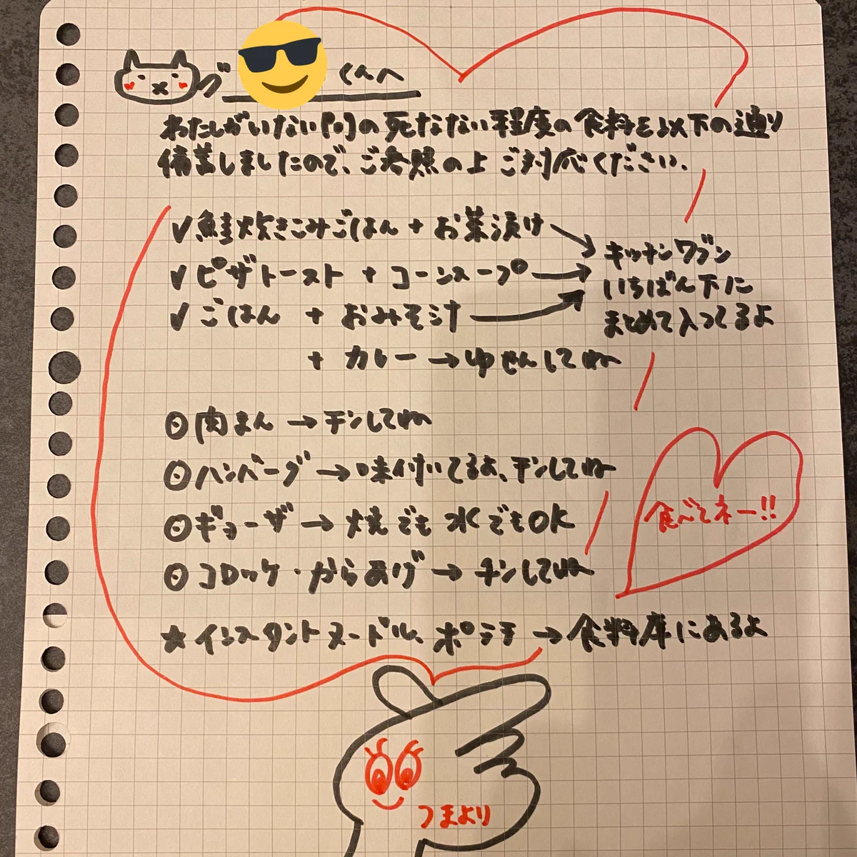自分が死んでも、夫が2週間生きられるようにと投稿したらｗｗｗ