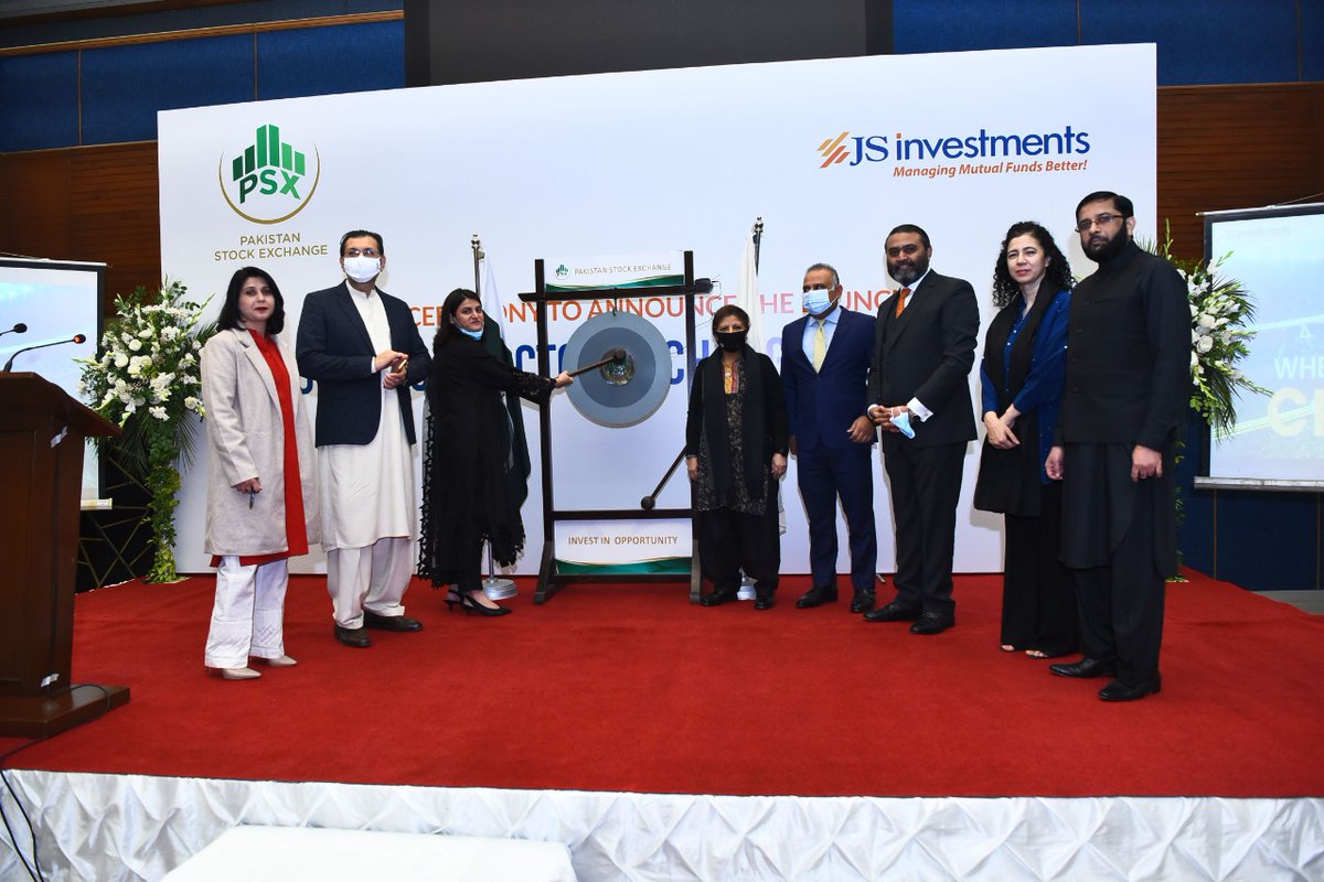 Ambreensmagic's tweet image. JS is first one to launch Pakistan’s first Smart Beta Exchange Traded Fund, JS MOMENTUM FACTOR ETF. What a great achievment. #JSMomentumFactorETF
#JSMFETF #SmartIsBetter @JSInvestment