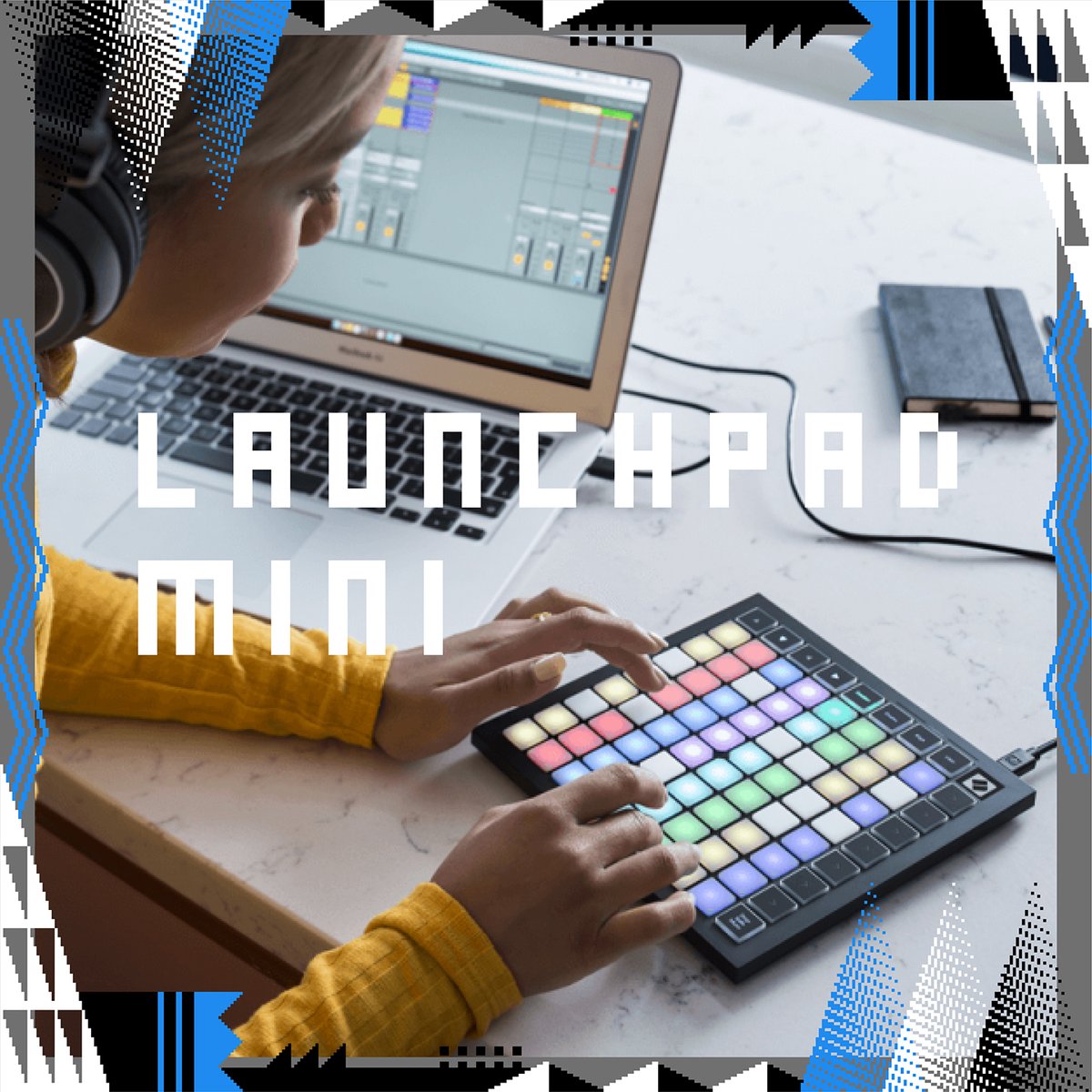 NovationJp's tweet image. 🔵 Launchpad Mini 🔵
Novationの最もコンパクトな64のRGB LEDパッドを搭載したMIDIグリッドコントローラーです🙌 Ableton LiveやLogicProXを使った音楽パフォーマンスに必要な機能を搭載しながらも、バッグに入れて常に持ち運べるサイズ👍 
kcmusic.jp/novationmusic/…
#WeAreNovation #LaunchPadMini