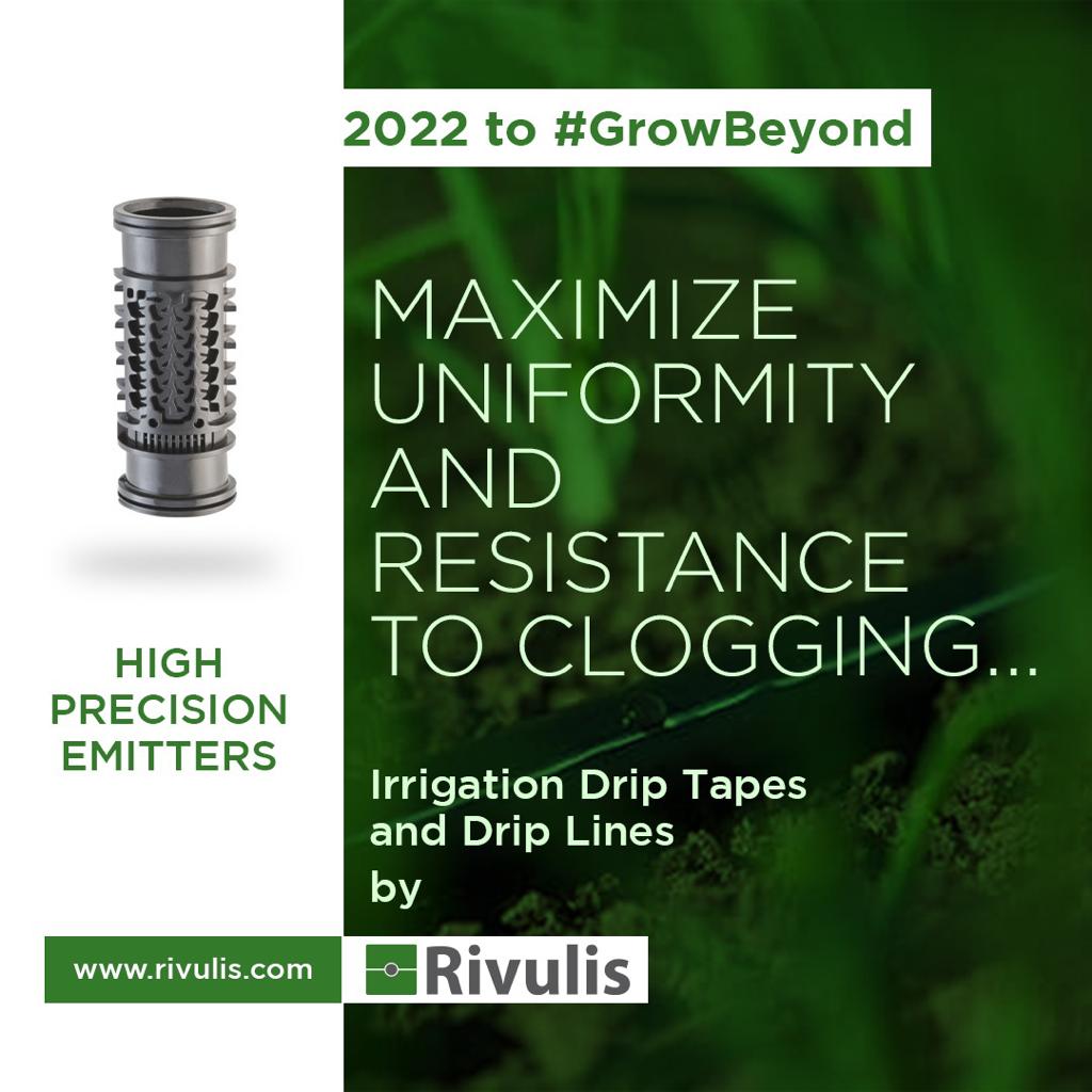 Rivulis_in's tweet photo. #Rivulis #Irrigation offers extensive range of drip irrigation solutions that features with integrated emitters ( #DripTape) & molded emitters ( #DripLine), along with pressure compensated, no-drain & anti-siphon models.
Explore more: https://t.co/dQXooMlelI https://t.co/1Sxd78Xp1P