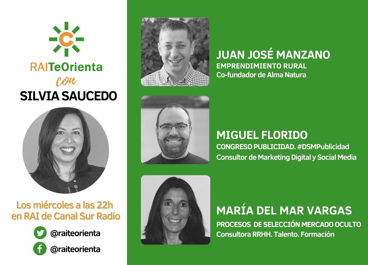 Orientación Laboral en Radio Andalucía Información tweet media
