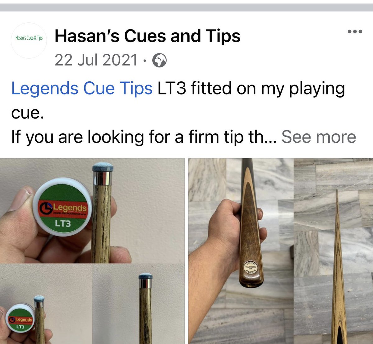tips_legends's tweet photo. Legend’s Accredited Tip Fitter in India Hasan, keeping his customers happy with Legend’s Tips ….. right around the Cuesports world players are reeling the enjoyment of playing with the best pressed tips available #kingoftips @Snookerlegends https://t.co/hW1OWL9iXw