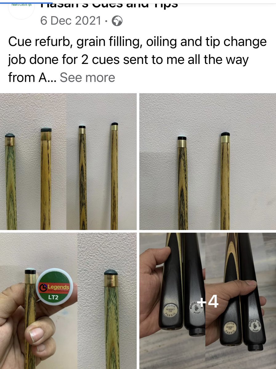 tips_legends's tweet photo. Legend’s Accredited Tip Fitter in India Hasan, keeping his customers happy with Legend’s Tips ….. right around the Cuesports world players are reeling the enjoyment of playing with the best pressed tips available #kingoftips @Snookerlegends https://t.co/hW1OWL9iXw