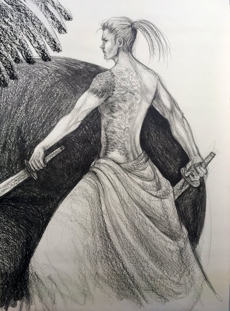 HelseanK's tweet photo. Finished sketch, big scale... me? Not satisfied!!
Took me a good 3 days to do the whole thing...
My own worst critic? Maybe... maybe not... https://t.co/rbsRB67vkJ