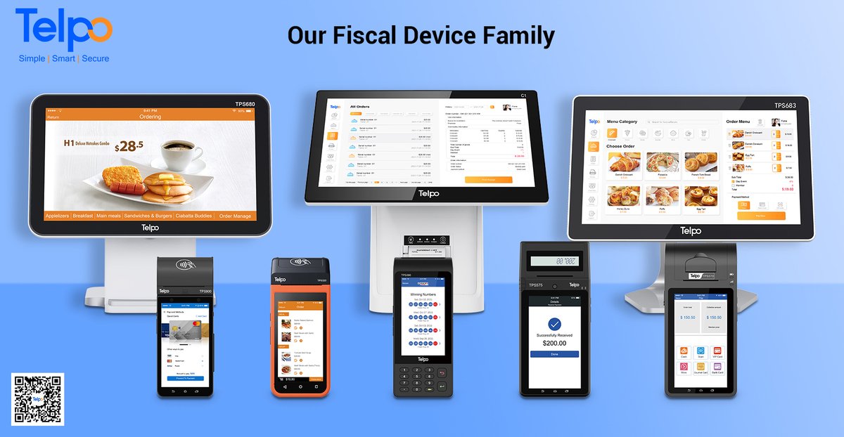 Telpobestpos's tweet photo. #Telpo #Fiscalization #Solution
From powerful #fiscal #POS or #fiscal #cash #register, to easy-to-fit fiscal modules for existing #POS #printers, #Telpo has a complete #tax #registration #solution to suit your business needs. 
Learn more: https://t.co/R7HoF159pM
#Telpo #Smart https://t.co/9rzLRJeZFU