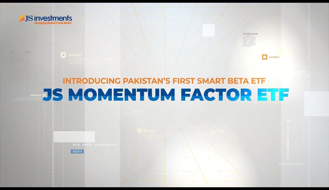 AbdullahQamarr's tweet image. Why #JSMomentumFactorETF is special because it&apos;s Pakistan&apos;s first smart beta ETF. Smart Beta ETF enables you to do factor investment which way better than passive ETF. JS Momentum Factor ETF will be rebalanced every month unlike rest of the 6 ETFs. So, #SmartIsBetter