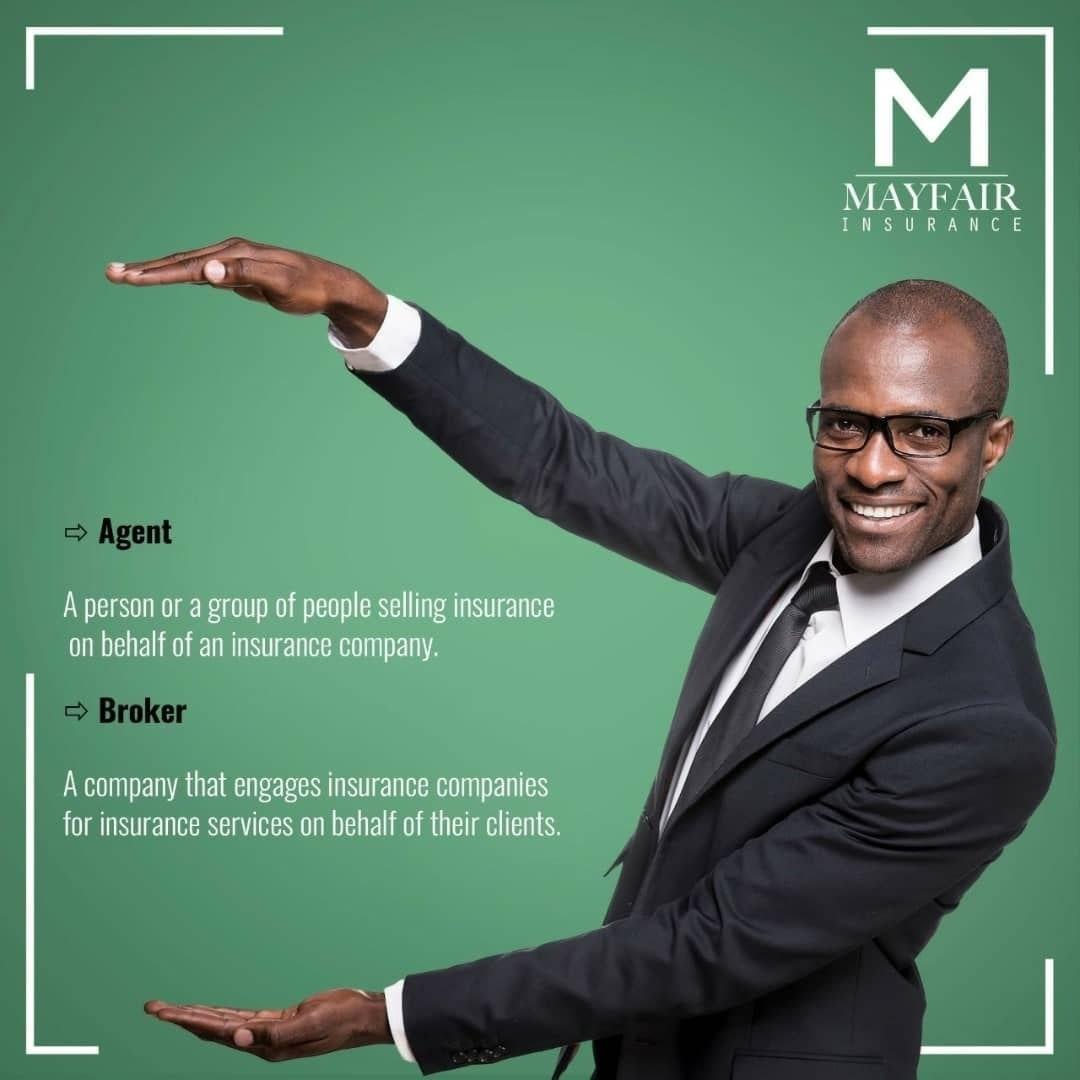 MayfairUganda's tweet photo. In our #Week3 of learning Wednesday, we explain an Agent and a Broker. 

#agent
#broker
#insurance 
#insurance101
#explaininginsurance https://t.co/5mwirKwRSI