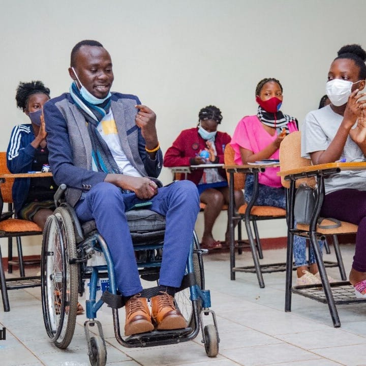 'Being differently challenged should not stop you from believing that you can achieve your dreams. My disability has never stopped me from believing that I can achieve my dreams'

Inspiring words from a brilliant young man, @JairusMukoota, a participant of the #PEA22 training.