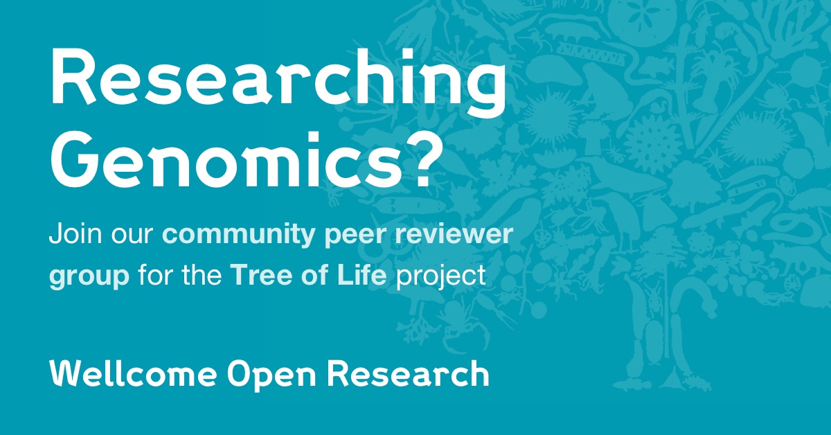 📣 An important callout from @WellcomeOpenRes &amp; @SangerToL for #PeerReview contributors for their #GenomeNotes.
Right now most of these short publications deal with #genome assemblies of #DarwinTreeOfLife species. Help out if you can!

