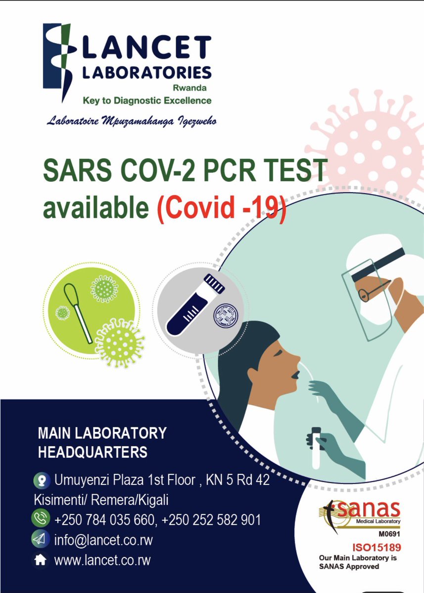 CerbaLancet_KE's tweet photo. We offer sample collection services that can help minimize pre-analytical errors to improve efficiency while maintaining optimum standards in laboratory services.

Headquarters Umuyenzi Plaza | 1st Floor Remera | Kisimenti | Airport Road Kigali @LancetRwanda 
 
#Lancetcares https://t.co/TPc6Kh3crU