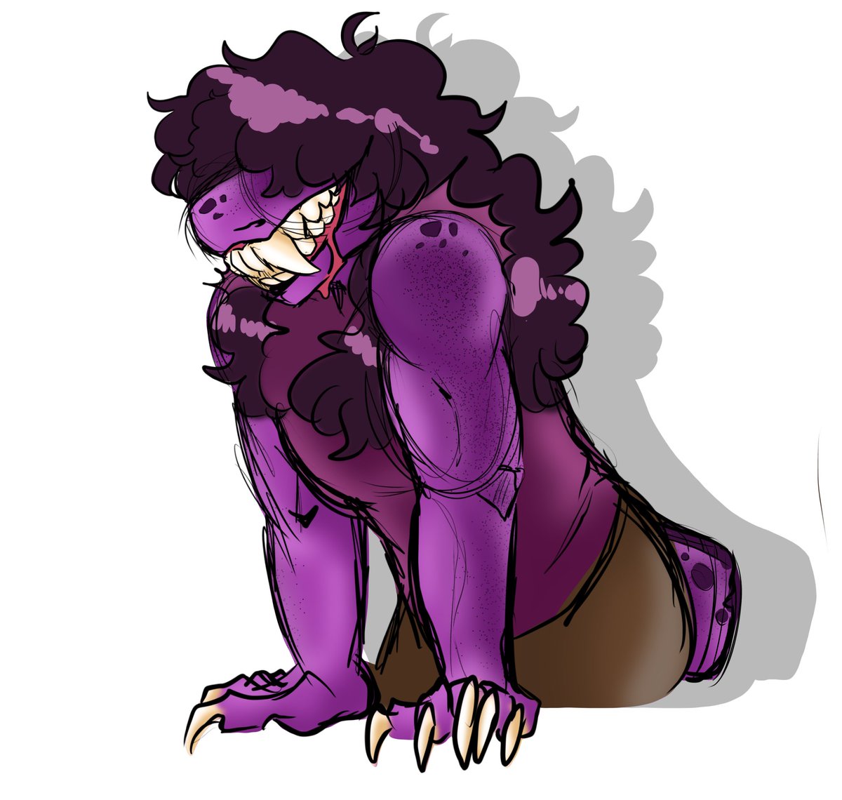 lizardliker98's tweet photo. Lesbian?! Yes #susie #DELTARUNE #deltarunefanart #deltarunesusie #letsgolesbians #art #FANART https://t.co/CZKlWxkps6