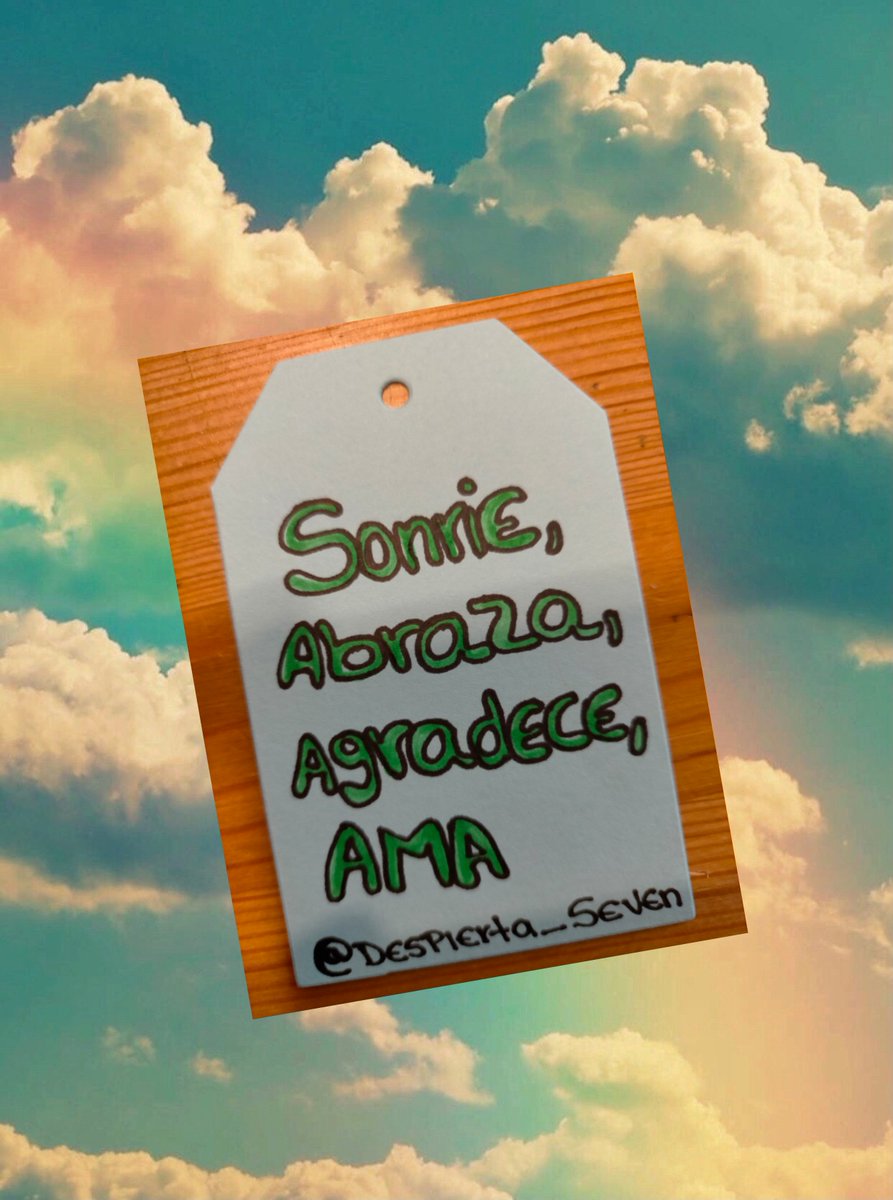 DespiertaSeven's tweet photo. Da lo mejor de ti cada día.

#sonreir #amar #dar #@despierta_seven #gratitud #abrazos #despertardelaconsciencia  #amor #luz #siguiendo https://t.co/4NAhdrhQxy