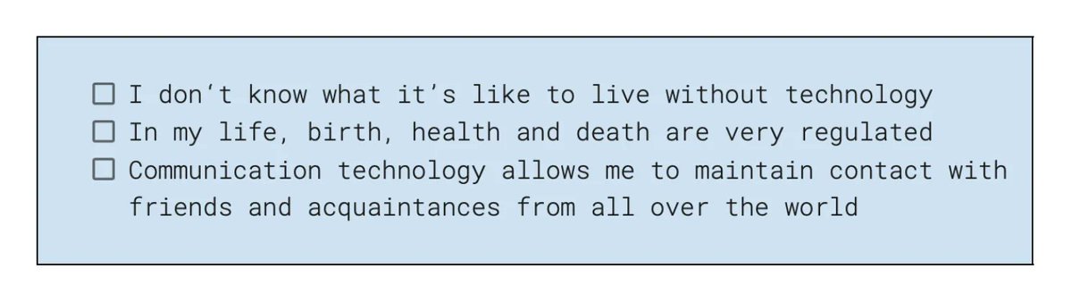 “We experience technology privilege when technological innovation does not bother us” buff.ly/3HBG13M