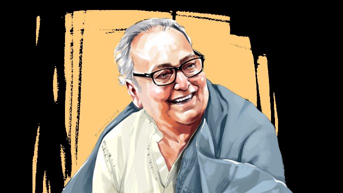 sajjadonline's tweet photo. কিংবদন্তী অভিনেতা সৌমিত্র চট্টোপাধ্যায়ের জন্মদিনে তাঁকে জানাই মণ থেকে শ্রদ্ধা❤️ https://t.co/StQ6Q9R5oL