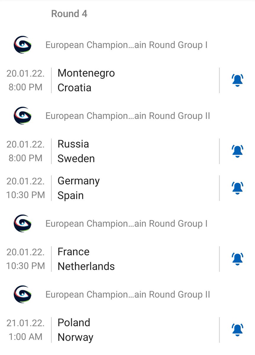 prouddesi5820's tweet photo. @Dream11 please add tomorrow Men's Euro Qualifiers Main Round matches. Please add atleast 2 matches per day in handball section. Tomorrow match timings 8:00PM,10:30PM &amp; 1:00AM.
THANKS!! 

#dream11 #handball @FanCode https://t.co/sWOchLSzgG