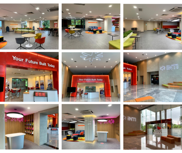 INTI_edu's tweet photo. Do you notice anything different in this photo?

That's right #intifam, we definitely leveled up our INTI International University New lobby area. 

Also, check out our new Meet &amp; Greet zone with improved campus amenities.

Find out more:  https://t.co/oXGgN1twSf https://t.co/IPb8ztscMd
