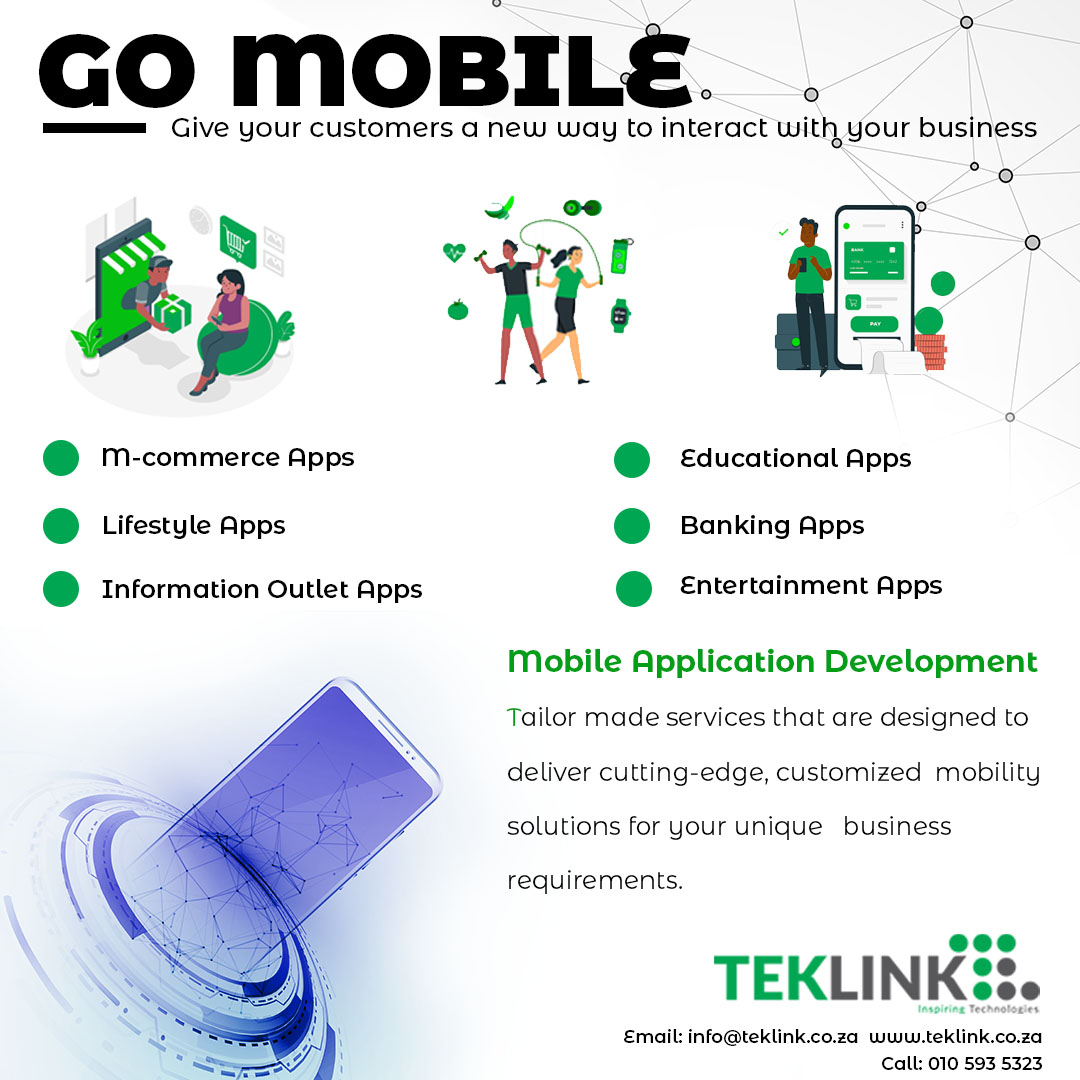 TeklinkG's tweet photo. Do you want to connect With Your customers Faster and Easier in 2022?
Don't procrastinate, partner with Teklink today and change how the world interacts with your business. 
Email info@teklink.co.za or call 010 593 5323 and Let us help you put your ideas in motion. https://t.co/8F1fqNq2zJ