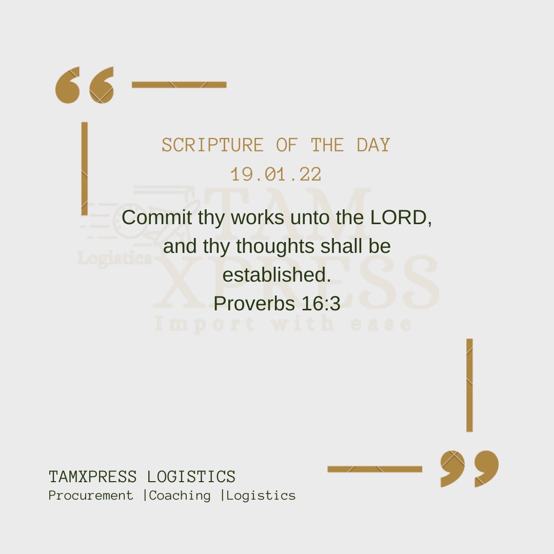 tamxpress's tweet photo. When you create a business idea and plan and share it with God, He can make sure that you accomplish it. There’s nothing like inviting God to be a part of your business.
#entrepreneurlife #1688agent #amen #procurementlogistics #logistics #wednesday #dropshipwithus #procurement https://t.co/ESFj0ekvDK