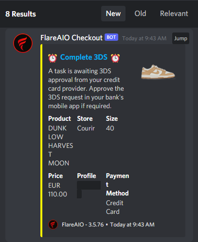 Expected more...

Thanks
<a href="/GaneshBot/">GaneshBot</a> 
<a href="/FlareSmashed/">FlareSmashed</a> 
<a href="/SoleTerminator/">Sole Terminator</a> 
<a href="/RetailByRampage/">Rampage Retail</a> 
<a href="/mountainproxies/">Mountainproxies</a> for the dailies 
<a href="/EscapeNotify/">Escape</a> 
<a href="/GoatifyIO/">GOATIFY</a> 
<a href="/FnfPdg/">PDG FNF</a>