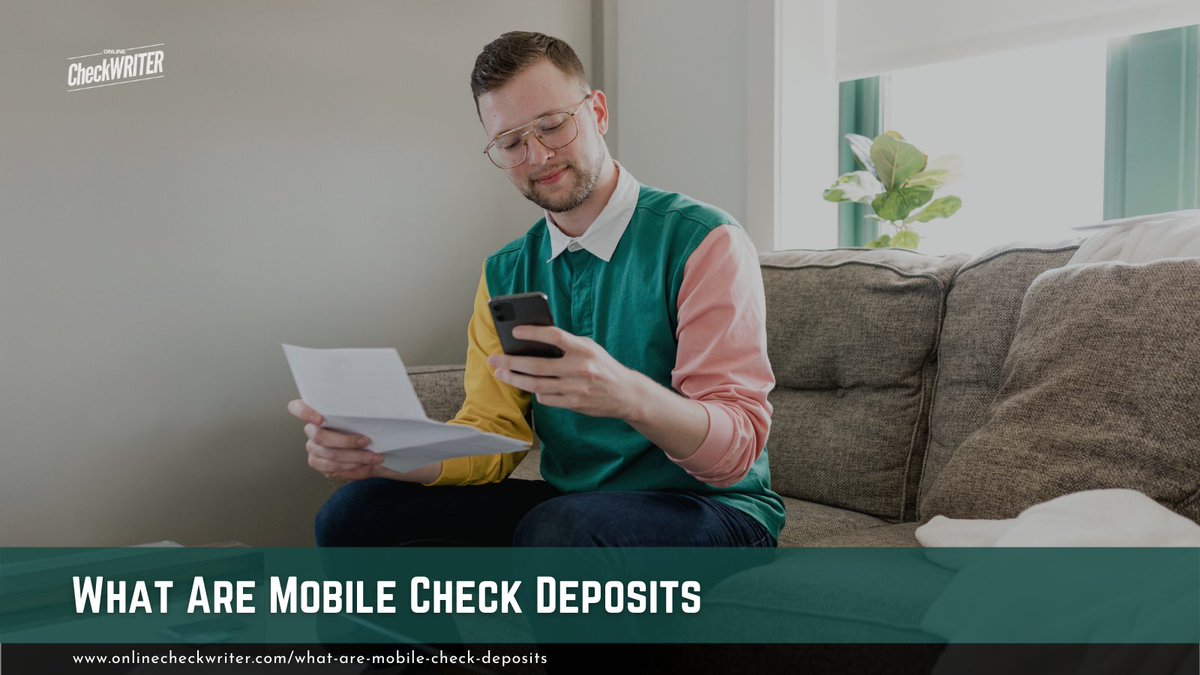 webcheckwriter's tweet image. onlinecheckwriter.com/what-are-mobil…

Mobile check deposit allows you to save time by depositing your checks remotely, no matter where you are or what time of day it is. Online Check Writer helps you create checks from your home or office instantly.

#Checks #MobileCheckDeposit #MobileCheck