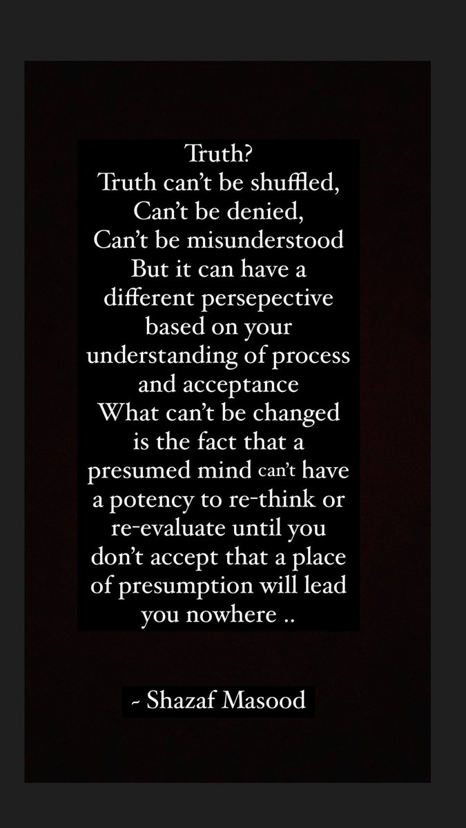 MasoodShazaf's tweet photo. Truth can’t be shuffled! https://t.co/JzbsKapTCO