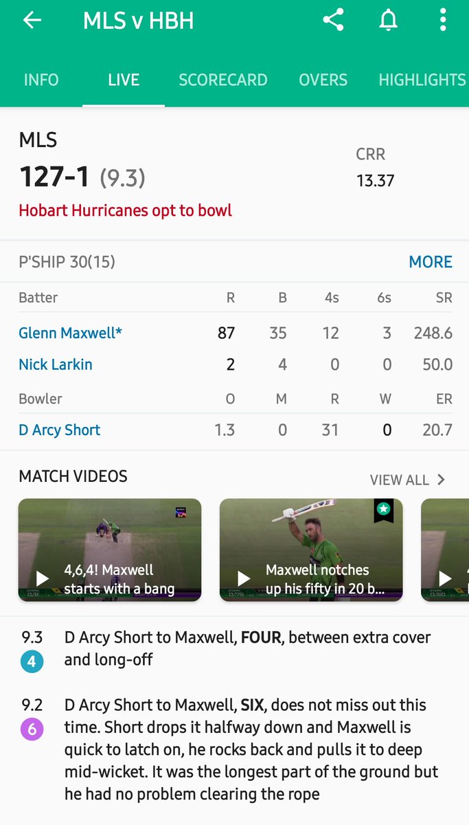 ShivamDevgan95's tweet photo. Glen maxwell showing some class at today's match 🔥🔥🔥🔥🔥 #glennmaxwell #Maxwell #msvshh #BBL11 #bbl https://t.co/EZlj3omMS5