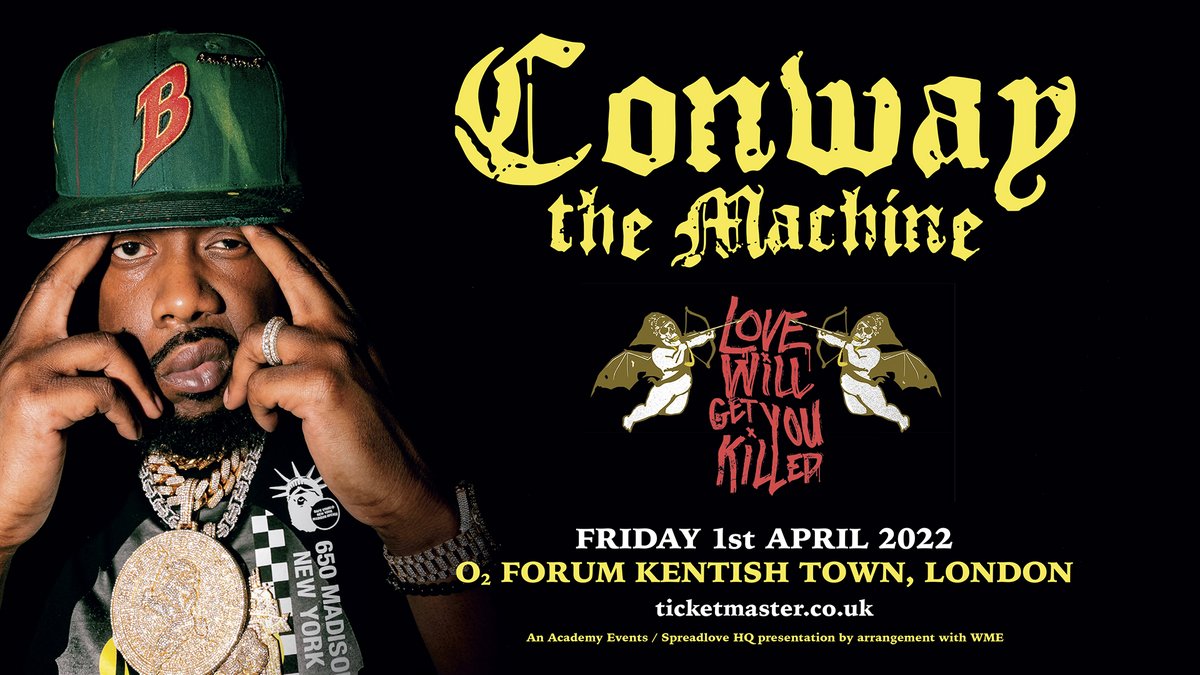 🔥 JUST ANNOUNCED 🔥
New York City's @whoisconway is heading to @o2forumktown for his debut show on 1 April.

📅 On sale Friday >> bit.ly/354QneI