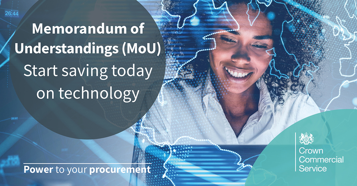 Memorandum of Understandings (MoU) for preferential pricing and discounts on a wide range of products and services across the technology landscape. Still thinking? Find out more and start saving today: crowncommercial.gov.uk/products-and-s… #Technology #PowerToYourProcurement