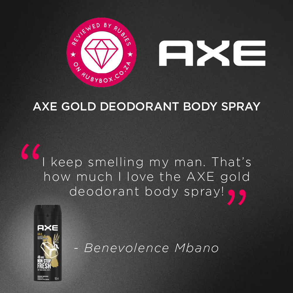 rubybox_beauty's tweet photo. Happy wife happy life ๐ Looks like AXE Gold & AXE Black Deodorant Body Spray are ticking all the boxes with our rubies ๐
#rubybox #AXE #rubyboxAXE #NonStopFresh #TheAxeEffect @AXE https://t.co/3GFdbxa4mG