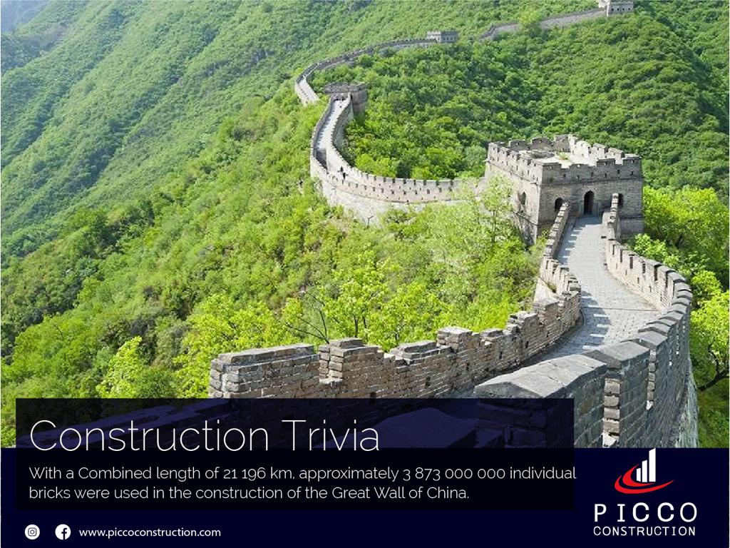 PiccoConstruct1's tweet photo. Some midweek construction fun facts. Talk about determination
#Construction_technology
#constructionlife
#Engineering https://t.co/zg5r3dhU3K