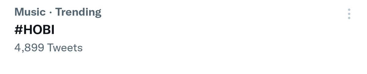 「220119|📈」
 
لقب جيهوب 'Hope' يرتفع تحت تصنيف الموسيقى في ترند التويتر
وذلك بعد الإفراج عن فيديو حديثه عن منتجاته المُصممة من قِبله

#JHOPE⁩ ⁦#제이홉⁩