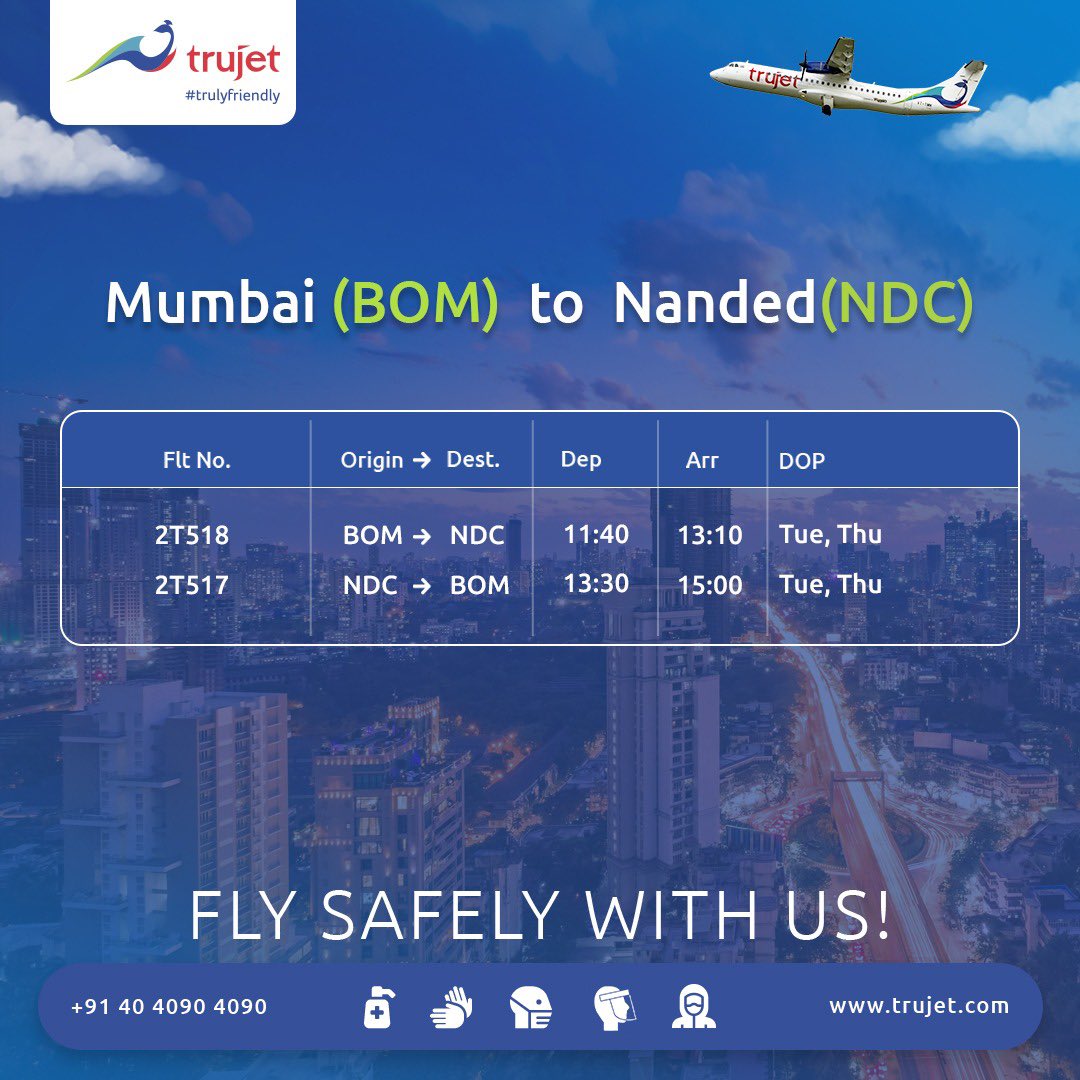 TruJet tweet media