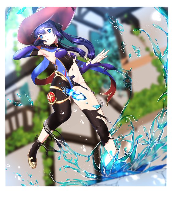 カメラが捉えたあのダッシュの瞬間
 #GenshinImapct 
#原神 
#モナ 