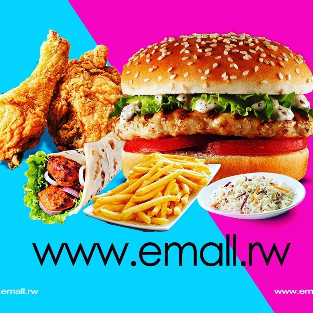 EmallRwanda's tweet photo. It's #lunch break. Treat yourself and your loved ones to better #lunch with our #chicken, #burger, and #chips deals.
To order, click https://t.co/tsvDMzM6Tf or call +250788385830
#food #chips #RwOT #chicken https://t.co/Y3TCevV2Ni