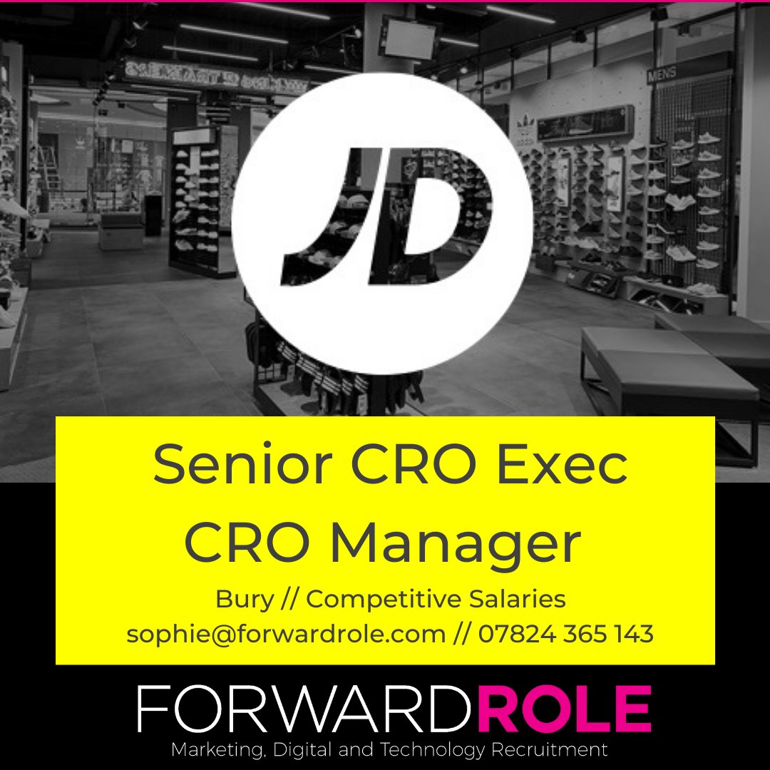 ForwardRoleSoph's tweet photo. NEW JOB ROLE: Senior Conversion Executive, Bury, Market related https://t.co/3frXLZZe4B https://t.co/wyMocJTMAq