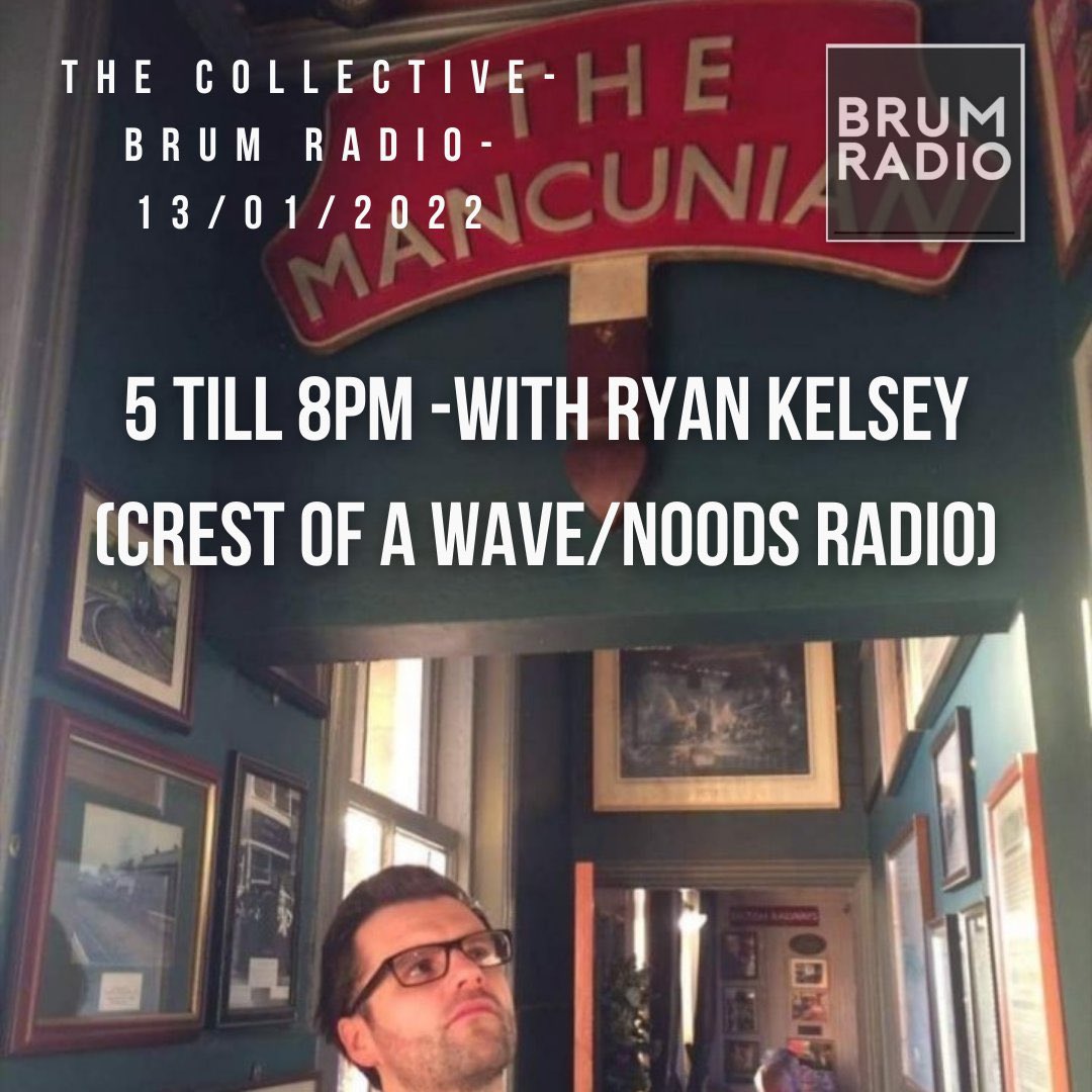CollectiveBrum's tweet photo. Last weeks @BrumRadio 3hr rummage now up to listen again ft a sublime guest mix from 'Crest of a Wave / @noodsradio's very own @tirednemotional 

Brew up, zone out 

https://t.co/1g52pp7nx3

#brumradio #radio #music #mcr #brum #uk #digbeth https://t.co/9HDonFcyfo