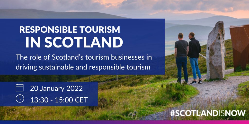 Scotland Europa (@scotlandeuropa) on Twitter photo š£ Don't forget! There's still time to register for our webinar with our colleagues in <a href="/VisitScotland/">VisitScotland</a> tomorrow.
We'll be discussing responsible tourism in Scotland š“ó §ó ¢ó ³ó £ó “ó æ with <a href="/LuxuryHideaways/">Hideaway Experience</a>, @kintyredistil, and <a href="/cairngormbrew/">Cairngorm Brewery</a>!
Register here šbit.ly/RespoTourism š£ Don't forget! There's still time to register for our webinar with our colleagues in <a href="/VisitScotland/">VisitScotland</a> tomorrow.
We'll be discussing responsible tourism in Scotland š“ó §ó ¢ó ³ó £ó “ó æ with <a href="/LuxuryHideaways/">Hideaway Experience</a>, @kintyredistil, and <a href="/cairngormbrew/">Cairngorm Brewery</a>!
Register here šbit.ly/RespoTourism