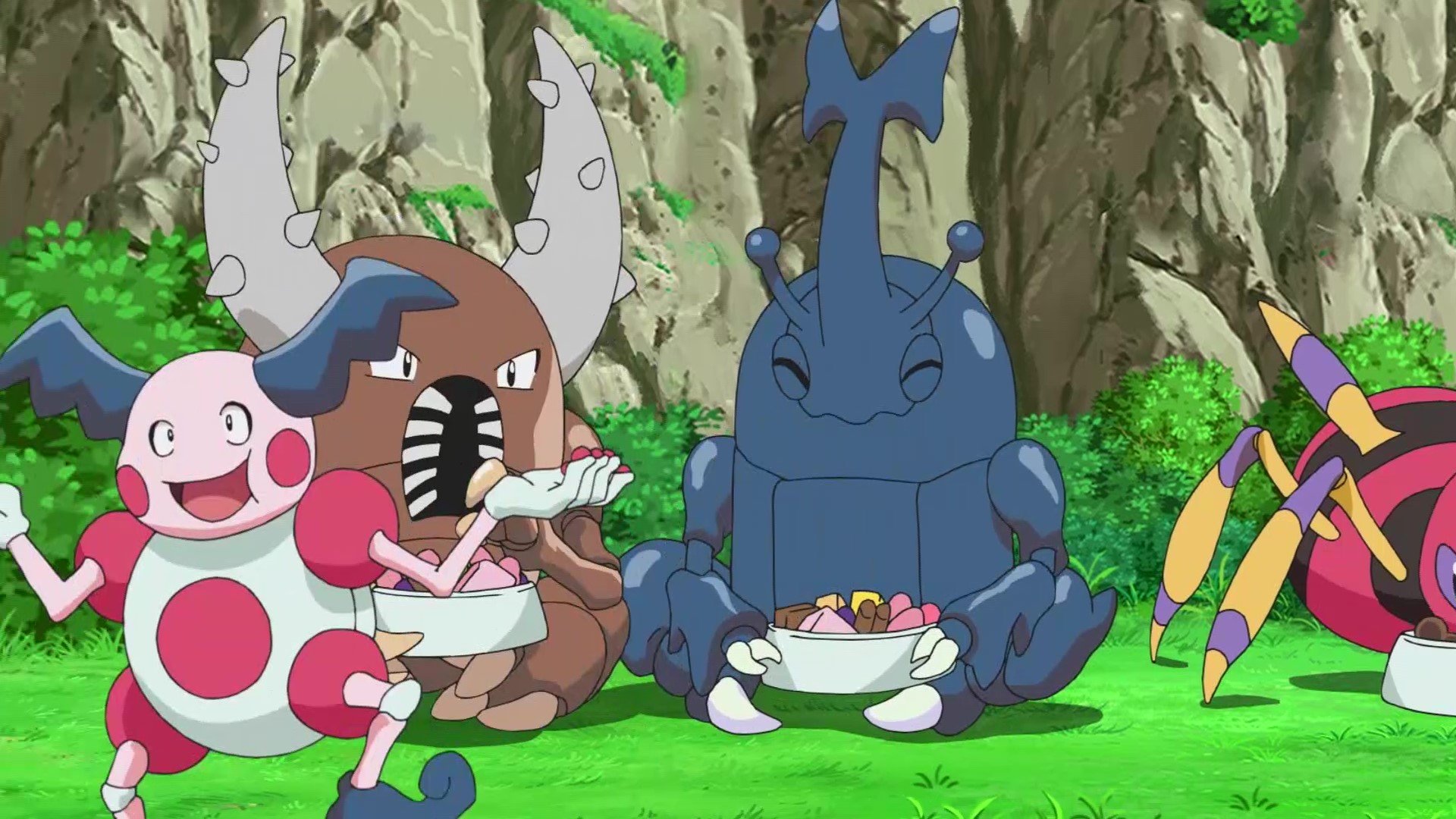 アニメ ポケットモンスター 公式 アニポケ プレイバック アニポケ第33話で ピンチを救ってもらい ヘラクロス に恋したゴウの カイロス そんなカイロスとヘラクロスのサクラギパークでの様子をご紹介します 1 21 金 放送の第94話 ヘラクロスロス