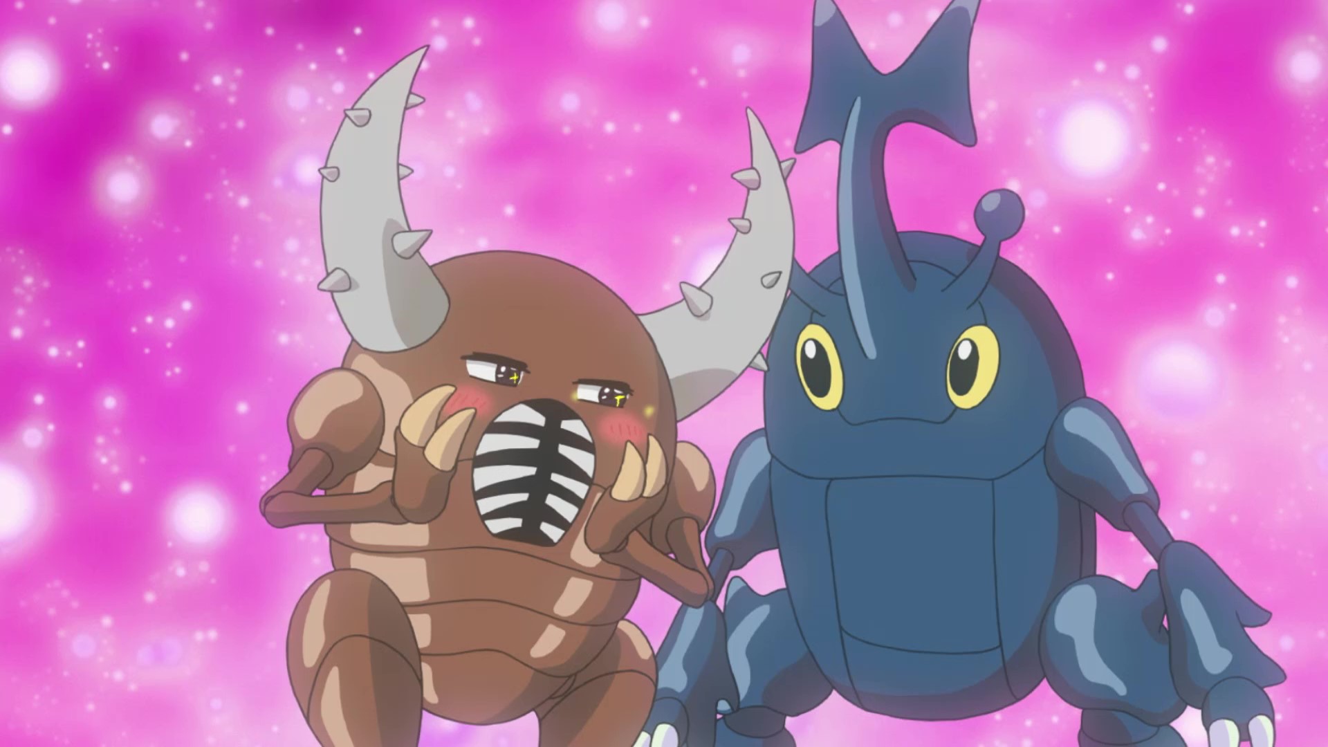 アニメ ポケットモンスター 公式 アニポケ プレイバック アニポケ第33話で ピンチを救ってもらい ヘラクロス に恋したゴウの カイロス そんなカイロスとヘラクロスのサクラギパークでの様子をご紹介します 1 21 金 放送の第94話 ヘラクロスロス