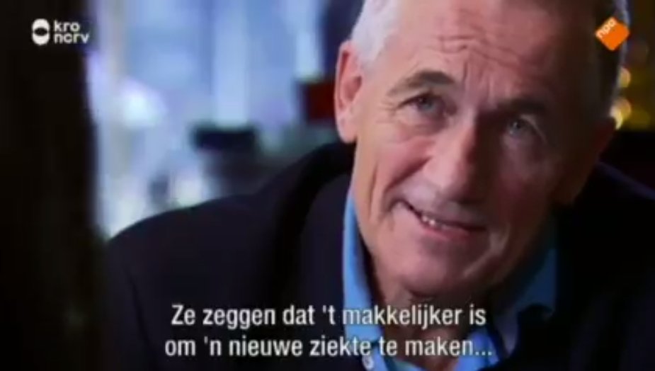 uit_ZeeVla's tweet photo. Ze zeggen dat het gemakkelijker is om een nieuwe ziekte te maken dan een nieuw medicijn. (2015)
#Brandpunt #medicijnenkartel #PeterGotzsche https://t.co/ASLoS4SOua