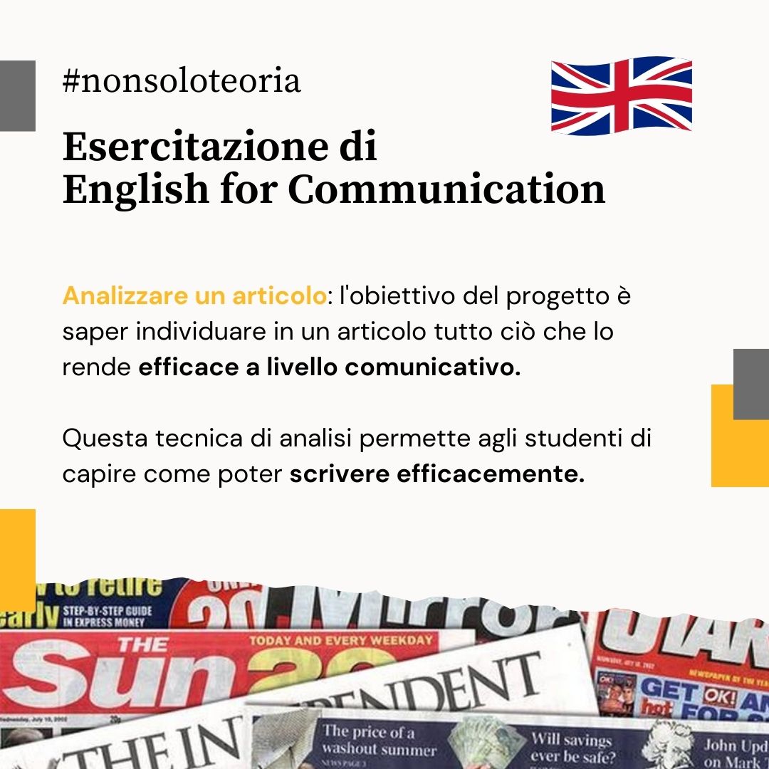 GeCo_Unicatt's tweet photo. 🦎Per la rubrica #nonsoloteoriageco scopri come i nostri studenti hanno imparato ad analizzare gli articoli per imparare le tecniche di scrittura efficace in inglese! 🇬🇧(Link: https://t.co/DunkMcJl0H) https://t.co/SksXlxFKTE