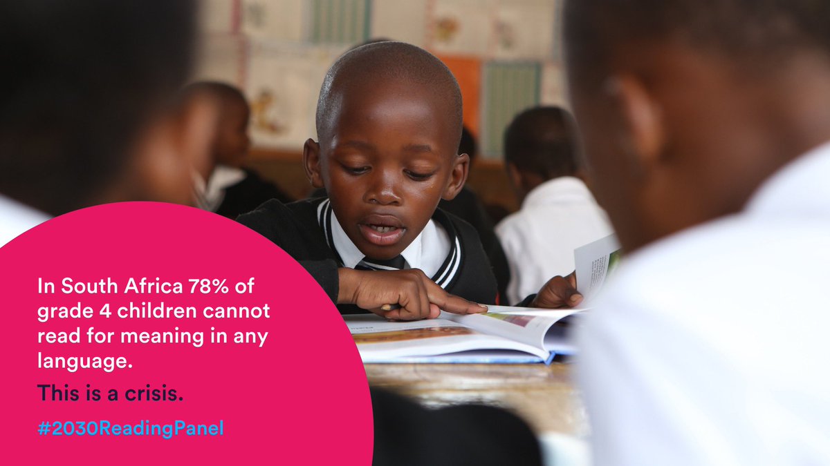 ReadingPanel's tweet photo. “If you don’t learn to read at an early age, it is almost impossible for you to learn when you are older” - Dr Phumzile Mlambo-Ngcuka  #2030ReadingPanel Watch the full video here: https://t.co/ndC06ViwEp https://t.co/GsmIKLidz3