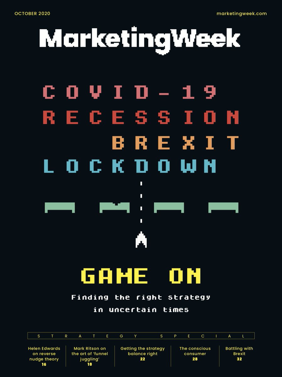 Chuffed to have been shortlisted for the <a href="/bsmeinfo/">BSME</a>  Awards 2021 — B2B Cover of the Year, with <a href="/RussellParsons/">Russell Parsons</a> for <a href="/MarketingWeekEd/">Marketing Week</a>. Good luck to us all!🔥 #bsmeawards2021