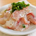 お試しあれ!超絶品「鯛の中華風カルパッチョ」