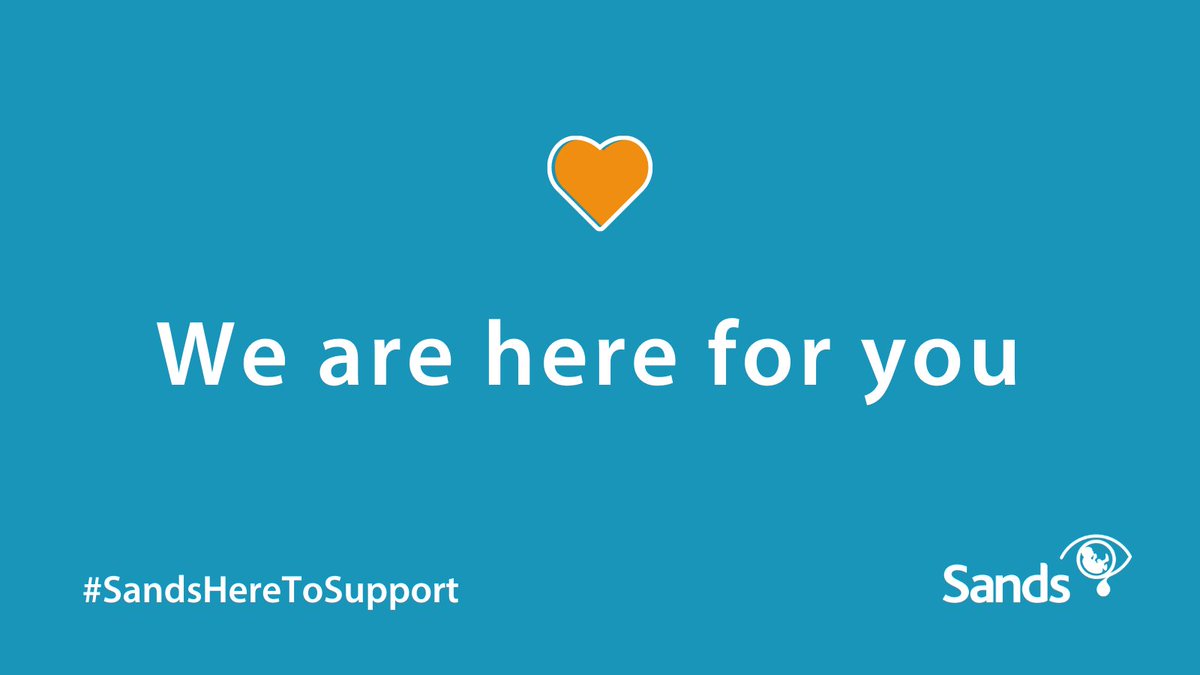We are always here to listen and to support you 💙🧡 We offer support through: 🔹 #SandsCommunity sands.community 🔹 #SandsBook sands.org.uk/book 🔹 #SandsHelpline sands.org.uk/helpline 🔹 #SandsFBgroup fb.com/groups/SandsSu… #SandsHereToSupport #BabyLoss