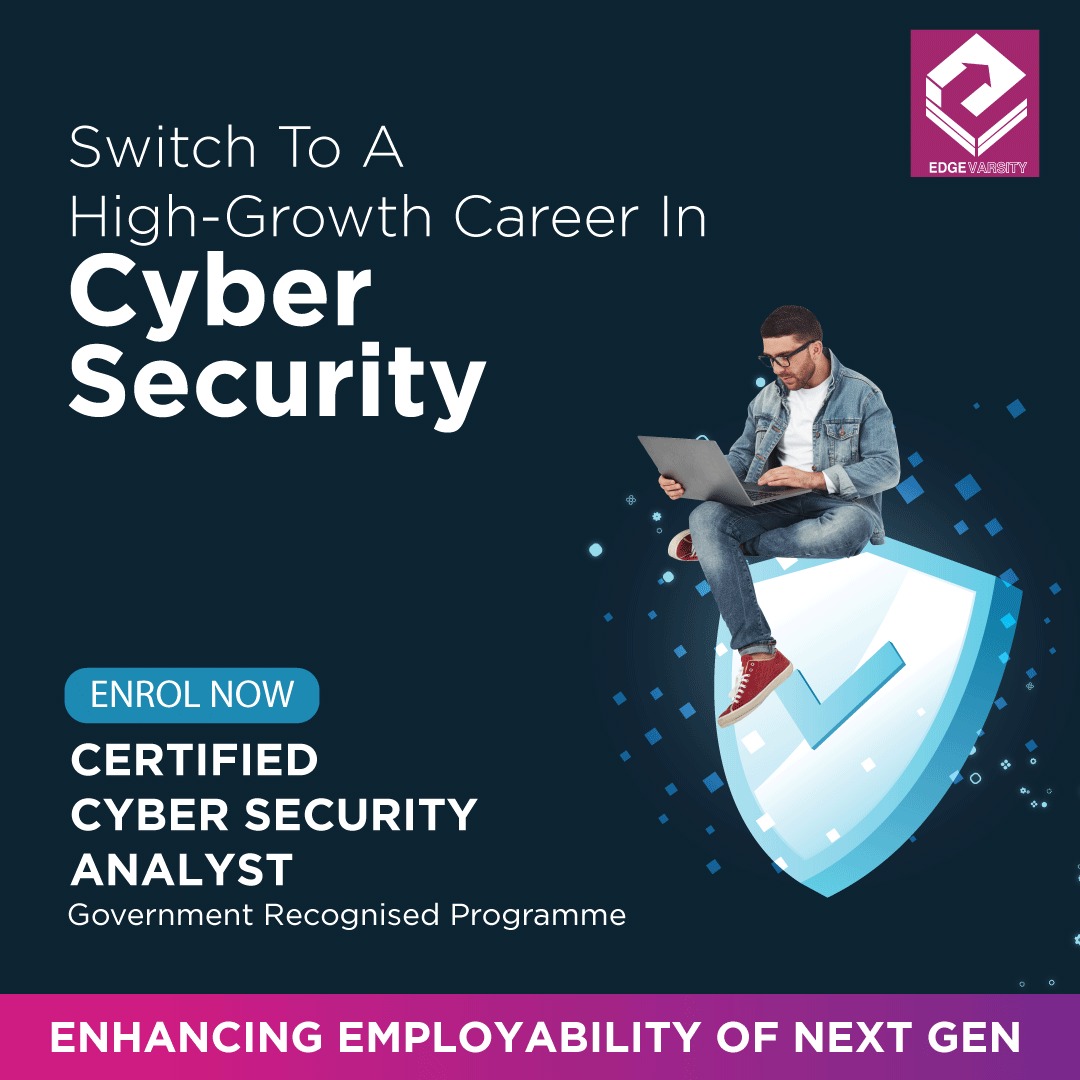 edge_varsity's tweet photo. With the global business environment rapidly shifting to online and cloud data storage and maintenance, the demand for cybersecurity is at its peak, making cybersecurity one of the fastest growing careers.
To know more, Visit https://t.co/A1bMuhuKxu

#CyberSecurity https://t.co/4AmoLghwAz